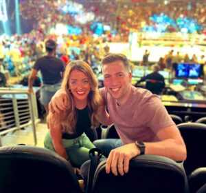 Kevin Patrick Egan Instagram - Friday Night Smackdown 🤝 Date Night 😆 Class having Meg at the show tonight. Roll on #SummerSlam  from Music City! #SmackDown