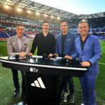 Kevin Patrick Egan Instagram - MessiMania takes over New York City! Another brilliant experience alongside incredible teammates for Apple TV and MLS. We had a sold out Red Bull Arena, thousands watching live on the giant screens in Times Square, and fans of the 🐐 tuning in from all over the world. These are such special times ♥️⚽️ #MLS #Messi #RBNY #InterMiami #GOAT