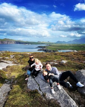 Kevin Patrick Egan Instagram - Gutted to be missing #WWERaw in KC later, especially after that epic show in Cardiff! Thanks to the brilliant @meganmorantwwe for kindly stepping in. We’re in Ireland for my brothers wedding. Family time, it’s good for the soul. Grateful boy. Cheers from the Dingle Peninsula 💚