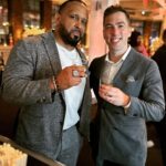 Kevin Patrick Egan Instagram - Cheers @the305mvp 👊🏼🥃 Incredible night celebrating the beautiful couple @rosenbergradio & @misshattan ♥️ New York, New York