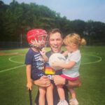 Kevin Patrick Egan Instagram - Happy Father’s Day, lads! Hope everyone’s having a cracking day x My heart was full this morning at our local pitch, as the kids all played Gaelic Football and Hurling. What @thebrightlifecoaching and others have started with our little Irish community is next level amazing. Thank you 🙏🏼 Proud Irish in ATL 💚 Atlanta, Georgia