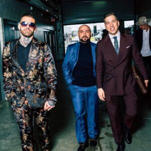 Kevin Patrick Egan Instagram - Backstage at the Royal Rumble. You’ll always see me smiling when I’m next to these two fellas 😁👊🏼

📸 @richwadephoto