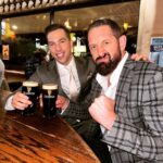 Kevin Patrick Egan Instagram - Monday Night Raw has been on the air for over 30 years, and last night was the first time you didn’t hear an American accent on commentary. Thanks for allowing this Irishman and Englishman the honor of teaming up! Great pleasure working with you, @stubennettofficial 👊🏼 #WWERAW @wwe