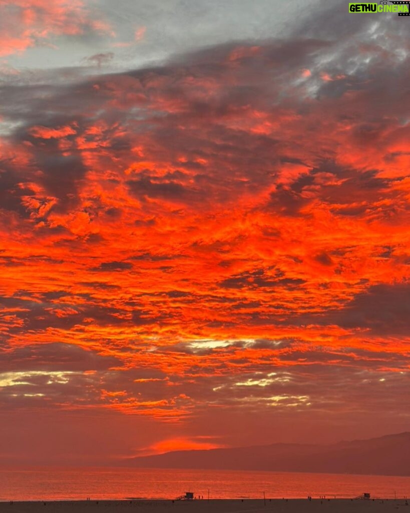 Kevin Ryan Instagram - #santamonica What a sunset!