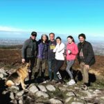 Kevin Ryan Instagram - Hiking with the #harrywild gang up the Dublin mountains. @rohannedd @roseeoneillx @jospainscreenwriter @paultylak @copperthedogofficial #saturday #ireland @acorn_tv @dublin.explore #irishtv Dublin, Ireland
