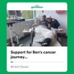 Kevin Ryan Instagram - Please donate if you can - Any help here is greatly appreciated guys. Thx for your kindness and generosity. Ben is such an incredible man with a wife & 2 kids battling #cancer #fuckcancer #beatcancer #bostonstrong #wegotthis - LINK IN BIO