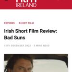 Kevin Ryan Instagram - Massive thanks to #junebutler & @filmireland for the incredibly generous review of Bad Suns. Link in bio #irishfilm #irishcinema #film #directing #acting #writing #producing #thankyou