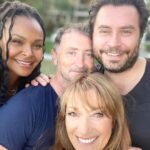Kevin Ryan Instagram - Such a great weekend catching up with friends & meeting new ones. Love these peeps! Nice little Irish contingency in Los Angeles:) @janeseymour @samanthamumba #shanelynch @openheartsfoundation ❤️ Malibu, California