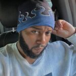 Khalid Instagram - blue flames