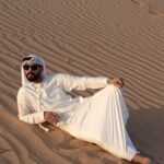 Khalifa Al Bahri Instagram - 🏜💁🏽‍♂️ مودل بصحراء