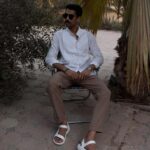 Khalifa Al Bahri Instagram - Mustache make vibes 👨🏻🌴 United Arab Emirates