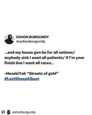Khulu M. Skenjana Instagram - #Repost @eshonburgundy 
・・・
The ones they overlooked/ same one the Father chose…oh Yashra’el!!!