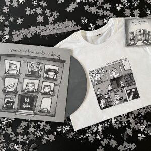 Kid Koala Instagram - Show your friends of 20+ years how quickly time flies with this Limited Edition Best Friends Forever 20th Anniversary Bundle!

This bundle includes:

500 piece Some Of My Best Friends are DJs puzzle!

An autographed copy of the Limited Edition 20th Anniversary Edition Kid Koala's Some Of My Best Friends Are DJs album. Pressed on glorious grayscale vinyl!

50 page comic book featuring stories and drawings by Kid Koala. Follow the comic adventures of Grandmaphone, Skid, Negatron, a crew of 4 angry dudes, a flock of pigeons, a 6 eyed ogre, and a moped that catches a flat by accidentally driving over a microcomputer chip!

Super comfortable 100% cotton T-shirt featuring the artwork from the "Radio DJ" page in the comic book!

Perfect for your best friends of 20 + years whether they are a DJ or not!

25% OFF Storewide discount for all Patreon patrons this month! 

https://kidkoala.com/product/limited-edition-best-friends-forever-20th-anniversary-bundle-500-pcs-puzzle-2lp-tshirt/