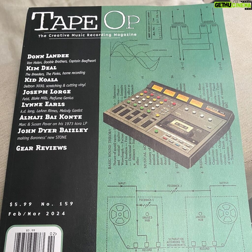 Kid Koala Instagram - interview with one of my fav studio processes publications @tapeopmag about recording #CreaturesOfTheLateAfternoon in this months issue! thanks to the @joelhamiltone for the chat! read it here: tapeop.com/interviews/159/kid-koala/