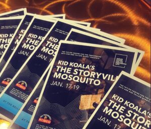 Kid Koala Instagram - TONIGHT! #TheStoryvilleMosquito at Bella Concert Hall!
TOMORROW! Kid Koala & Friends DJ set at The Grand!
kidkoala.com/tour

📸 @phil.creamer