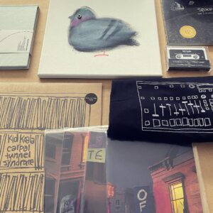 Kid Koala Instagram - prepping packages for shipment! thank you for your orders! 25% off storewide discount for patreon new fun tier patrons! kidkoala.com/shop