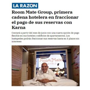 Kike Sarasola Instagram - La felicidad no se puede fraccionar, los pagos sí. Hemos llegado a un acuerdo con @klarna.es para poder fraccionar el pago de las reservas en tres plazos y SIN INTERESES. Los hoteleros debemos ofrecer todas las facilidades que podamos para devolver la ilusión por viajar 👏

Happiness cannot be divided, payments can. We have reached an agreement with Klarna to be able to split the payment of your bookings into up to 3 interest-free instalments. Hoteliers must do all we can to help bring back the excitement of traveling 👏 

#RoomMateHotels #ILoveRoomMate #SectorTurístico #TourismIndustry #Klarna