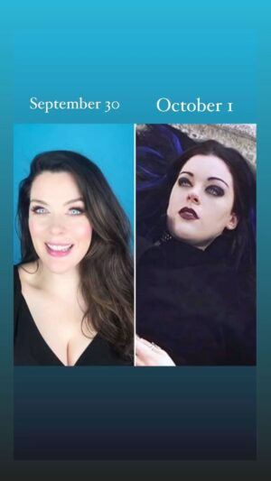 Kim Director Instagram - September 30/ October 1 🖤

#halloween #goth #gothgirl #spookyseason #horror
