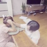 Kim Ji-min Instagram – 누나를 꼭 그렇게 이겨야만 속이 후련했냐하~~~
#현실남매