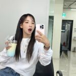 Kim Ji-sook Instagram - 앙뇽!
