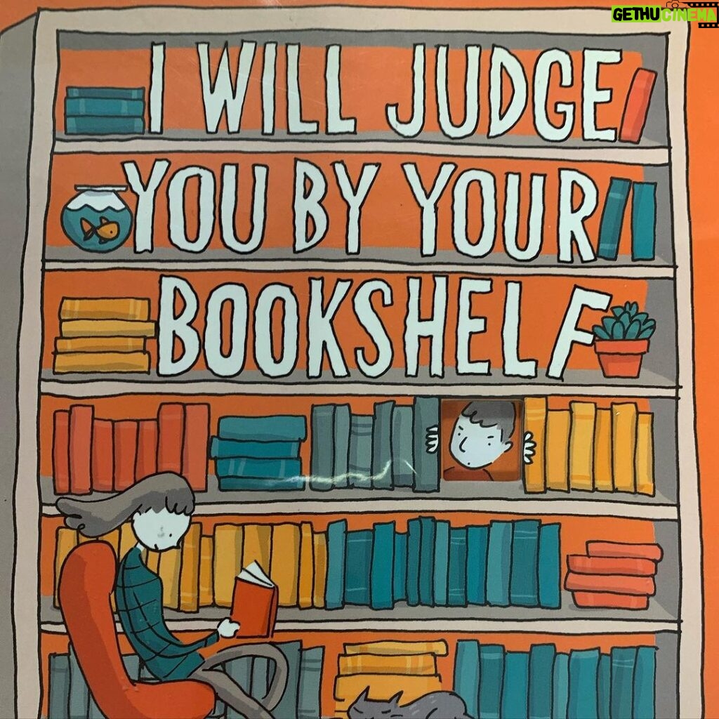 Kim Soy Instagram - I will judge you by your bookshelf