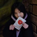 Kim Tae-yeon Instagram - 태연양 🫶 . @applejops 🍎 신나게 놀다가 뛰어와서 달콤하게 #사과잡스 ❤️❤️❤️ #사과즙