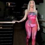 Kimora Blac Instagram - Saying goodbye 2023 in @FashionNova Wearing 'Better For You Jumpsuit' Los Angeles, California