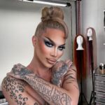 Kimora Blac Instagram - She said blue eye shadow tonight Wearing 'butterflies palette' @plouise_makeup_academy Hair by @hairbymaribel Los Angeles, California