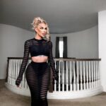 Kimora Blac Instagram - Favorite black dress in @FashionNova Wearing 'Living Lavish Skirt Set' Los Angeles, California