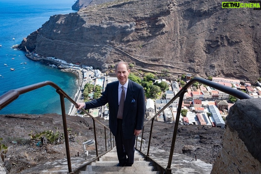 King Charles III of the United Kingdom Instagram - The Duke of Edinburgh is in St Helena! 🇸🇭 🐢 HRH was welcomed to one of the most remote inhabited islands by Jonathan the Tortoise, who, at 191 years old, is the oldest living land animal in the world! Born in the reign of William IV, the Seychelles giant tortoise has lived through seven British monarchs, with King Charles III becoming the eighth monarch of his lifespan so far. ⬅️ HRH is not the first Member of the Royal Family to have met Jonathan, who previously spent time with King George VI, Queen Elizabeth The Queen Mother, Queen Elizabeth II (when she was Princess Elizabeth) and Princess Margaret in 1947. During his time on the island so far, The Duke has also... ⛰️ Viewed the spectacular sights of Jacob’s Ladder, a 699-step staircase that leads to Ladder Hill Fort. 👋 Met members of the local community at Grand Parade. 🧑‍⚕️ Heard about the important role that the Princess Royal Community Care Centre plays for local residents and saw the Centre’s cornerstone, which was laid by The Princess Royal during her visit in 2002! Head to royal.uk (link in bio) to read more about HRH’s time on the island so far!