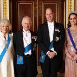 King Charles III of the United Kingdom Instagram – This evening, The King and Queen, accompanied by The Prince and Princess of Wales, welcomed the world’s ambassadors to Buckingham Palace.

Hosted annually, the Diplomatic Reception celebrates London as home to one of the largest Diplomatic Corps in the world.

📷 @chrisjacksongetty
