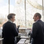 King Charles III of the United Kingdom Instagram - 🍏🔭🚀 The Princess Royal has joined celebrations for @jodrellbank Observatory’s new UNESCO status. During her visit, HRH planted a pip which was taken to the @iss by @astro_timpeake and originated in the garden that inspired Sir Isaac Newton’s theory of gravity. Whilst in Cheshire, The Princess Royal also opened Riding for the Disabled’s new facilities at @reaseheathcollege Equestrian College. The charity provides over 17,000 disabled children and adults with fun activities like riding and carriage driving. Find out more: https://www.royal.uk/news-and-activity/2024-01-31/the-princess-royal-visits-jodrell-bank-observatory-and-reasehealth
