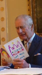 King Charles III of the United Kingdom Instagram - Since The King’s cancer diagnosis was announced, His Majesty has received thousands of messages of support and good wishes from around the world. ✉️ The King has since had a chance to read a wide selection of this correspondence. 🖋️ Thank you to all those who have written in. As His Majesty has said, ‘All those who have been affected by cancer will know such kind thoughts are the greatest comfort and encouragement’.