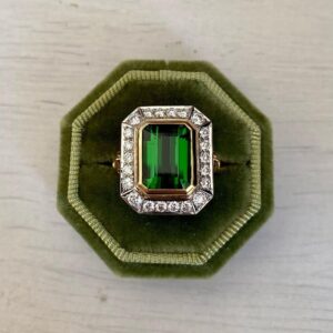 Kiri Pritchard-McLean Instagram - Didn't intend to tell thousands of people that my partner and I got engaged a few months ago but, sometimes this happens at an All Killa no Filla live show. 
I've had so many messages asking to see the ring and fair play, it's exactly what I'd ask too. 
I love it so much, you don't have to tell me if you don't. It was made by one of my oldest pals who luckily for me is an incredibly skilled fine jeweller. Thanks so much @myfanwyj , you know I love it cos I've been telling you what I want since I was about 18. 
1. The weekend we got engaged we found a card with my exact ring on it and both got  very excited.
2. Myf somehow managed to turn around press shots for my ring that are better than any of mine. 
3. The sketches that Myf sent after her initial chat about the ring with my fella.
