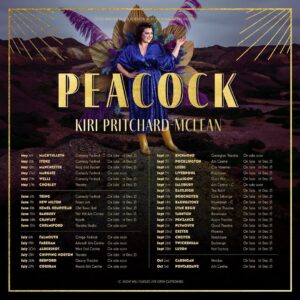 Kiri Pritchard-McLean Instagram - 🦚 MY TOUR IS ON SALE 🦚 
Yep, it's MASSIVE! 
I'm so excited to spend the good part of a year prancing around the country performing PEACOCK. 
There are a few places we're still finalising the details for so if you live in Nottingham, Birmingham, Newcastle, Bristol, Cardiff, Edinburgh and other parts of Scotland and Ireland and you don't spot your nearest town/city we are adding more dates.
📸 @_drewforsyth 
💄 @alexogdenclark 
👗 @fumbalinas 
🦚 @p.o.mltd 
Design - @suztakespictures