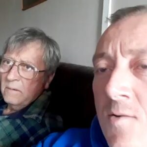 Kiri Pritchard-McLean Instagram - My amazing, loving, tough, funny Dad passed away just before midnight last night. It was just me there and I was holding his hand, by his bed exactly where I have been since Monday night. 
Anyone who knows me will know I haven't just lost a superb Dad and a best pal, I've lost my biggest fan and champion. So many comedians know him because he'd come to gigs with me to hang out and watch. An Eighty year old Dad backstage at gigs is weird I know, but I adored hanging out and he loved the gigs so much. Nearly as much as he loved a t-shirt he didn't pay for, braces and a fleece. 
I know the reason I feel so much pain now is because of how loved I was and how proud he was of me. He loved his family so much and I'm reminding myself not everyone is as lucky as me to have that or to get to say goodbye. It was a beautiful goodbye and the team in Castle Douglas have made me weep with their kindness and love for him. 

Lots of kind people have messaged me these last few days as they've sensed something was up. I know I haven't replied to you and I'm sorry, you're not alone but I also don't know when I will want to talk and I know people need to know so that's what this post is about. No need to message me, I know you love me and if you knew him you loved him too. Sorry I've been so absent, while I was next to him I haven't known what to say or how to say it and if I used my hand to write a text I'd have to stop holding his and nothing was worth that. 

Sorry for all the photos of him. That might not stop for a while. I'm so so proud to be his daughter and all I want to do is show him off and celebrate him which I think he would have loved.