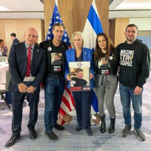 Kirsten Gillibrand Instagram - While I was in Israel this past weekend, I met with the families of Itay Chen and Omer Neutra, two New Yorkers who are still being held hostage by Hamas. Their families have been in indescribable pain these past three months, hoping their sons are alive and will be returned home. This nightmare must end now — and I will keep working until we bring Itay and Omer home.