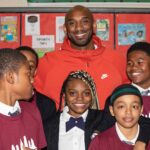 Kobe Bryant Instagram - Going back to my hometown to visit the kids of @phillyyouthbasketball was such a meaningful moment. I’m humbled to be in the position to inspire members of the next generation and honored to share my newest story with you all. The #Wizenard Series: Training Camp is available now. Link in bio: bit.ly/kbwizenard #iampyb #GranityStudios
