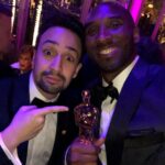 Kobe Bryant Instagram - A few pics from an unforgettable Academy Award Winning night!! More pics coming #oscars #dearbasketball