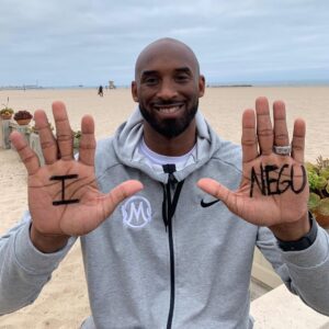 Kobe Bryant Instagram - I’m doing the NEGU hands challenge for childhood cancer awareness month 👐🏾 NEGU=Never Ever Give Up. #iNEGUdoyou?