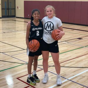 Kobe Bryant Instagram - Mambacita and @haileyvanlith11  #mambamentality