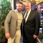 Kostas Sommer Instagram - Είχα την τιμή να παραβρεθώ σε ένα πολύ ωραίο δείπνο, να ακούσω μία υπέροχη ομιλία, με έναν πολύ δυνατό άνθρωπο, τιμή μου και χαρά μου η γνωριμία του. @makisvoridis Voúla, Greece