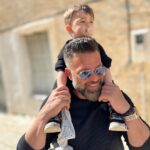 Kostas Sommer Instagram - My son, my life… your smile overwhelms my heart with joy Its my honor to guid you on your way to becoming a man Mothers turn babys into boys, and fathers turn boys into men… #raisinglions Proud father of a lion cub Athens, Greece