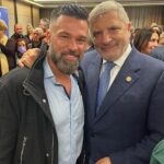 Kostas Sommer Instagram - Κοπή πίτας της @olgakefalogianni Να έχουμε μία καλή χρονιά με υγεία χαρά και πρόοδο. Syntagma Square