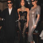 Kris Jenner Instagram - Paris nights 🇫🇷 @maisonmargiela with @kimkardashian @kyliejenner #Margiela @jgalliano #ParisFashionWeek