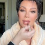 Kris Jenner Instagram - Good morning Paris!!! @nikki_makeup using the @skkn by @kimkardashian classic mattes palette, nude 10 lip pencil and nude 7 lipstick, available NOW!! ♥️🇫🇷 hair by @leajourno SKKN #SKKNbyKim #Paris