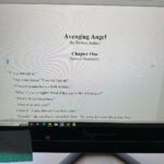Kristen Ashley Instagram - My Week in two pictures. Going through edits of AVENGING ANGEL. Starting book two. God, I love being with these characters again. Rock on! #AvengingAngelsUnite #fromtherockchicklair
