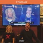 Kristen Bell Instagram - I’m grateful @darcycarden reminded me of that time 5 years ago when @daxshepard and I went to the Winter Olympics