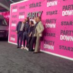 Kristen Bell Instagram - Lots of love was had the @partydownstarz premier 💗 Congrats @hiryanhansen !!! Styling: @nicolechavezstyle 👗- @lafayette148ny Hair- @matthewstylist 💄- @courthart1