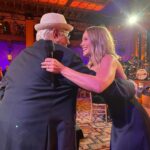 Kristen Bell Instagram - What an absolute honor it was to sing for @theNormanLear at his 100th birthday. “100 years of music and laughter” was the perfect title for the evening. Norman Leer is a little bit of everything. He served in the US army. He is an active philanthropist. A father. A pioneer in entertainment. But above all, he is a stellar human being. Thank you Norman for 100 years of humaning excellence.
